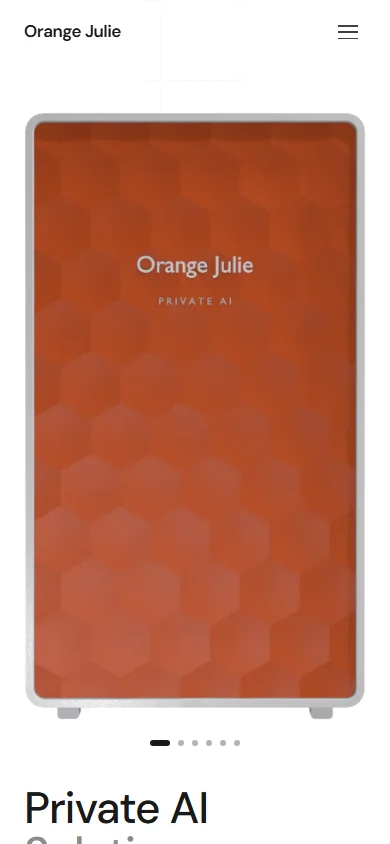 Orange Julie supporting screenshot 1 of 1