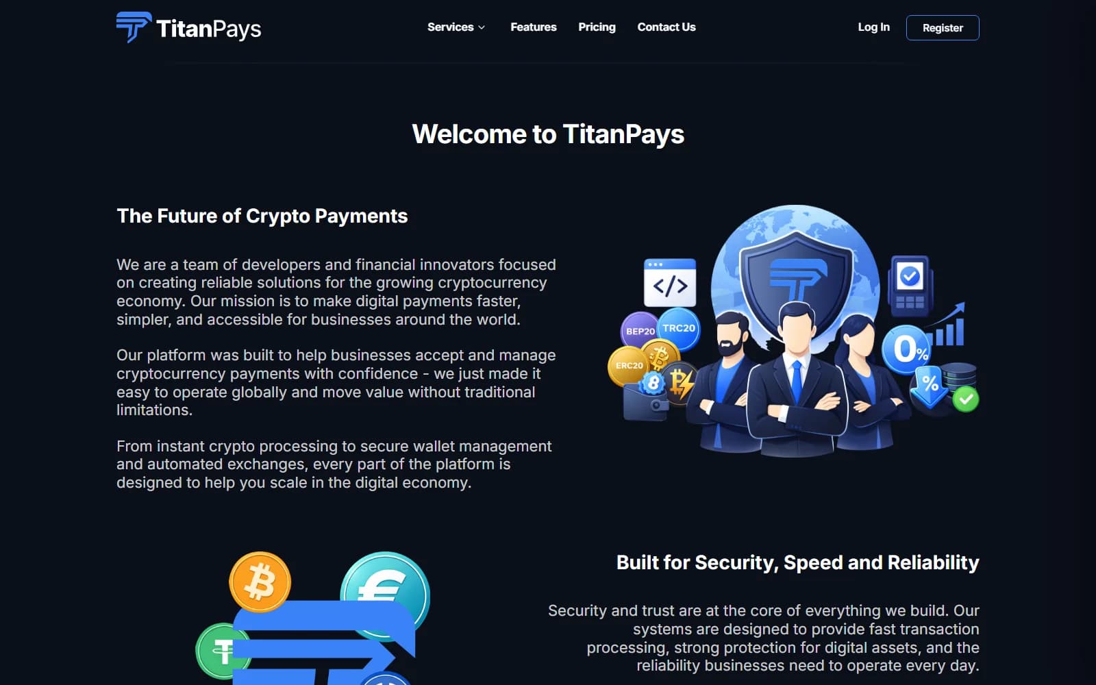 TitanPays supporting screenshot 1 of 2